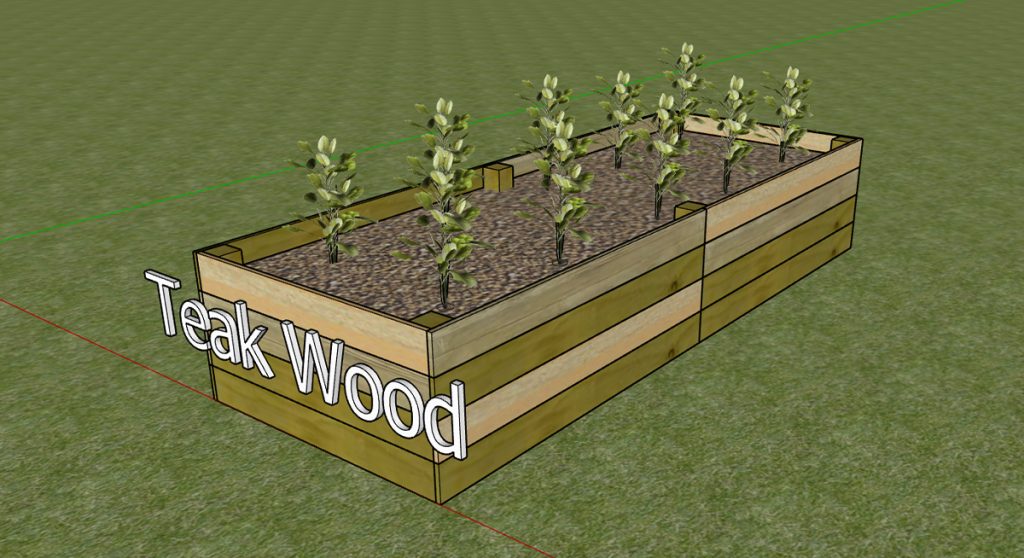 Aerated Brick vs Wood Raised Bed: Why We Made the Switch for Our Tropical Garden 3 wood raised bed garden material
